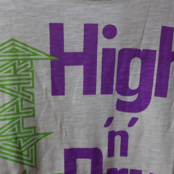 Forever 21 Graphic Def Leppard White Short Sleeve Tee Distressed Band T Medium - Picture 4 of 11